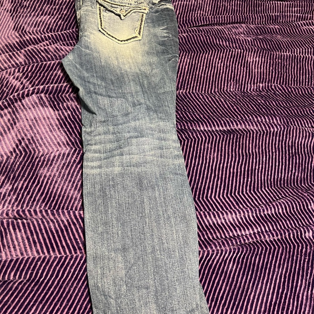 Vigoss Women's Blue Boot Cut Jeans